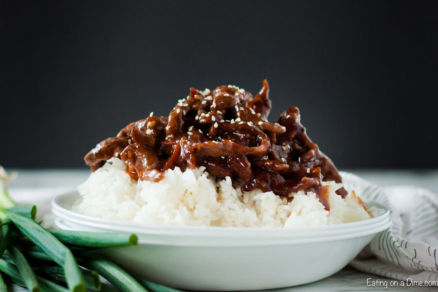 Simple Recipe for Mongolian Beef Cooked Slowly